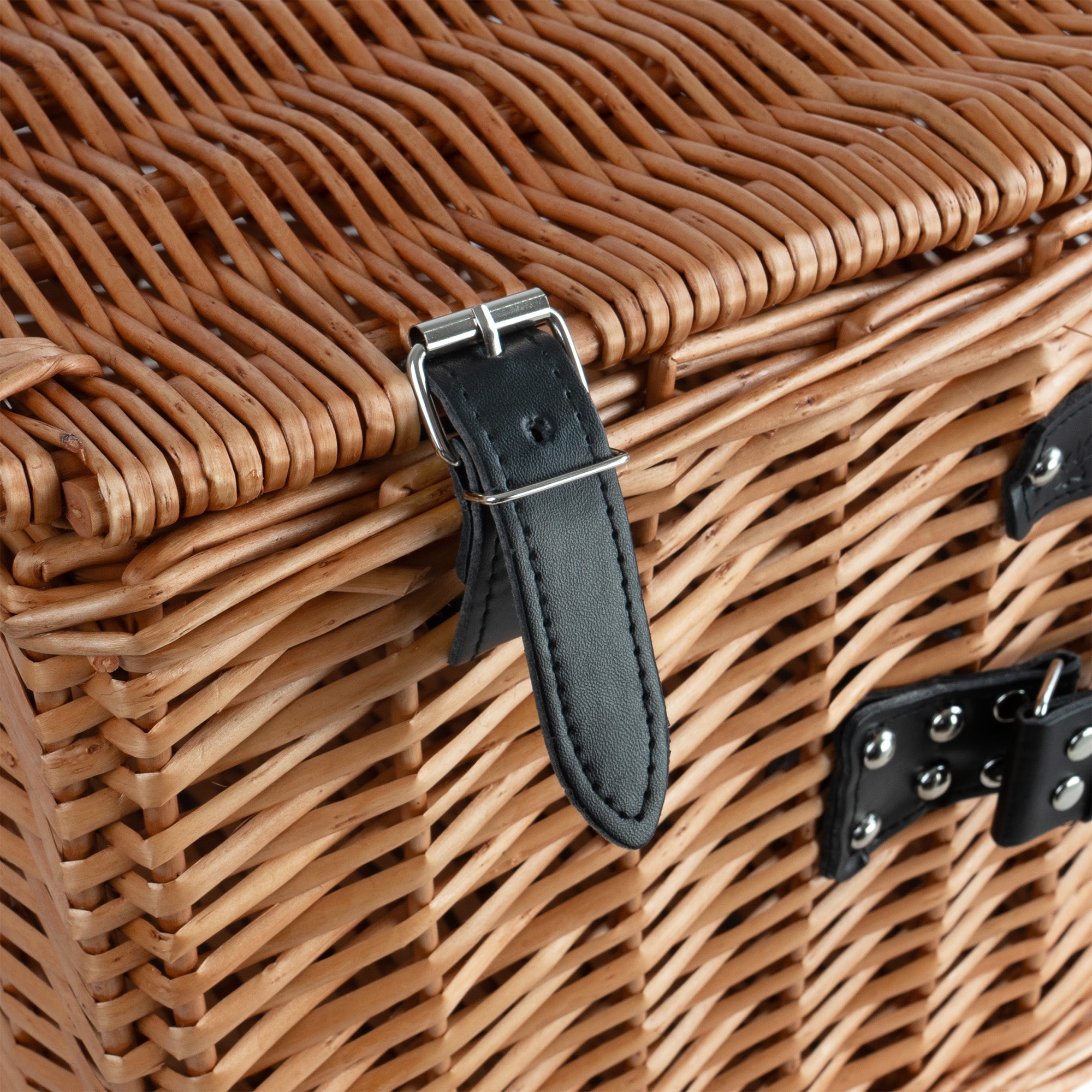 Panier de pique-nique, lot de 3, panier en osier