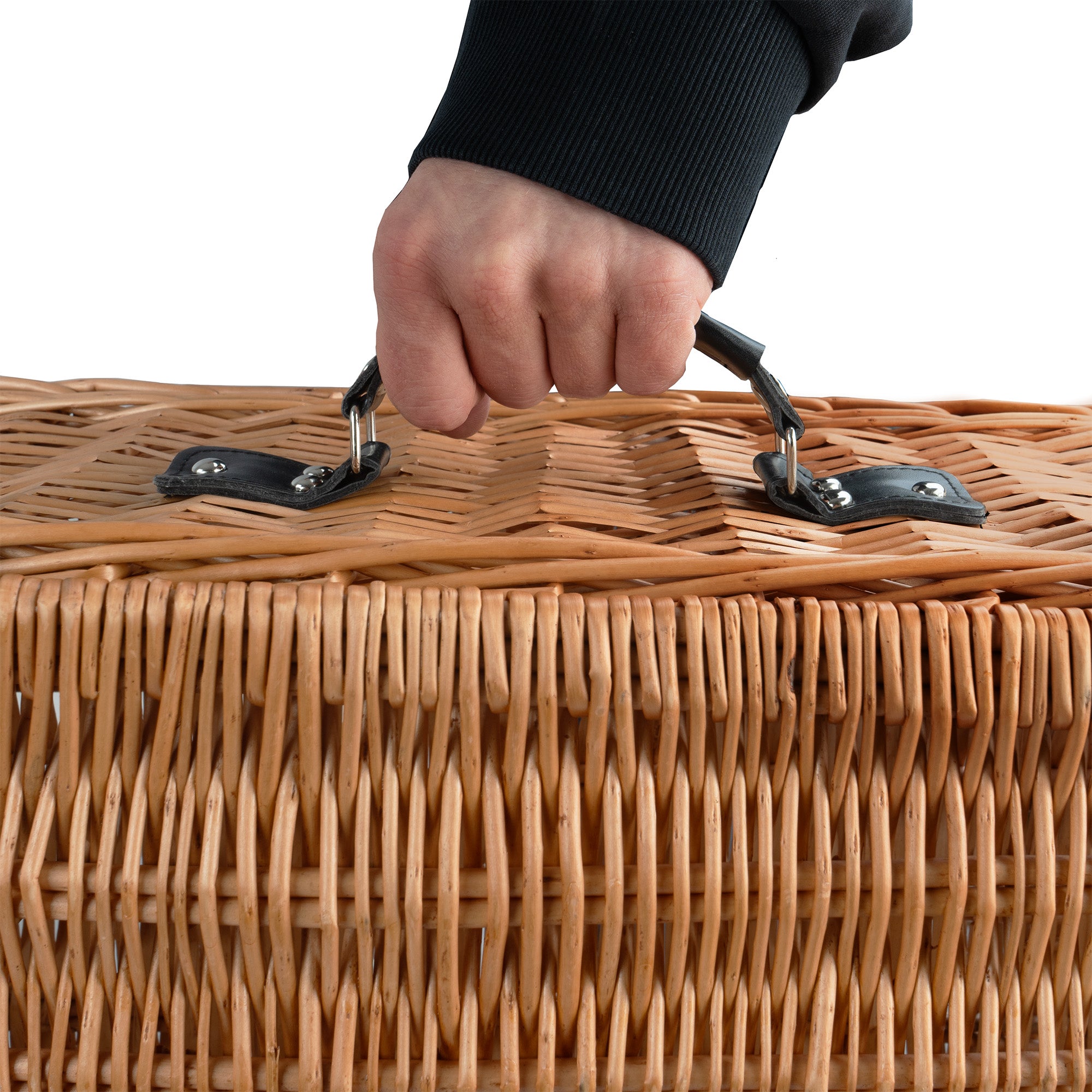 Panier de pique-nique, lot de 3, panier en osier