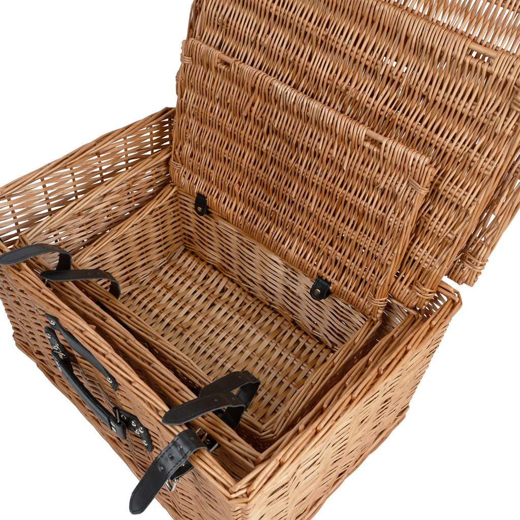 Panier de pique-nique, lot de 3, panier en osier