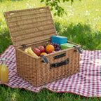 Panier de pique-nique, lot de 3, panier en osier
