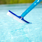 Kit de nettoyage de piscine 7 pièces, comprenant brosses, thermomètre et épuisette