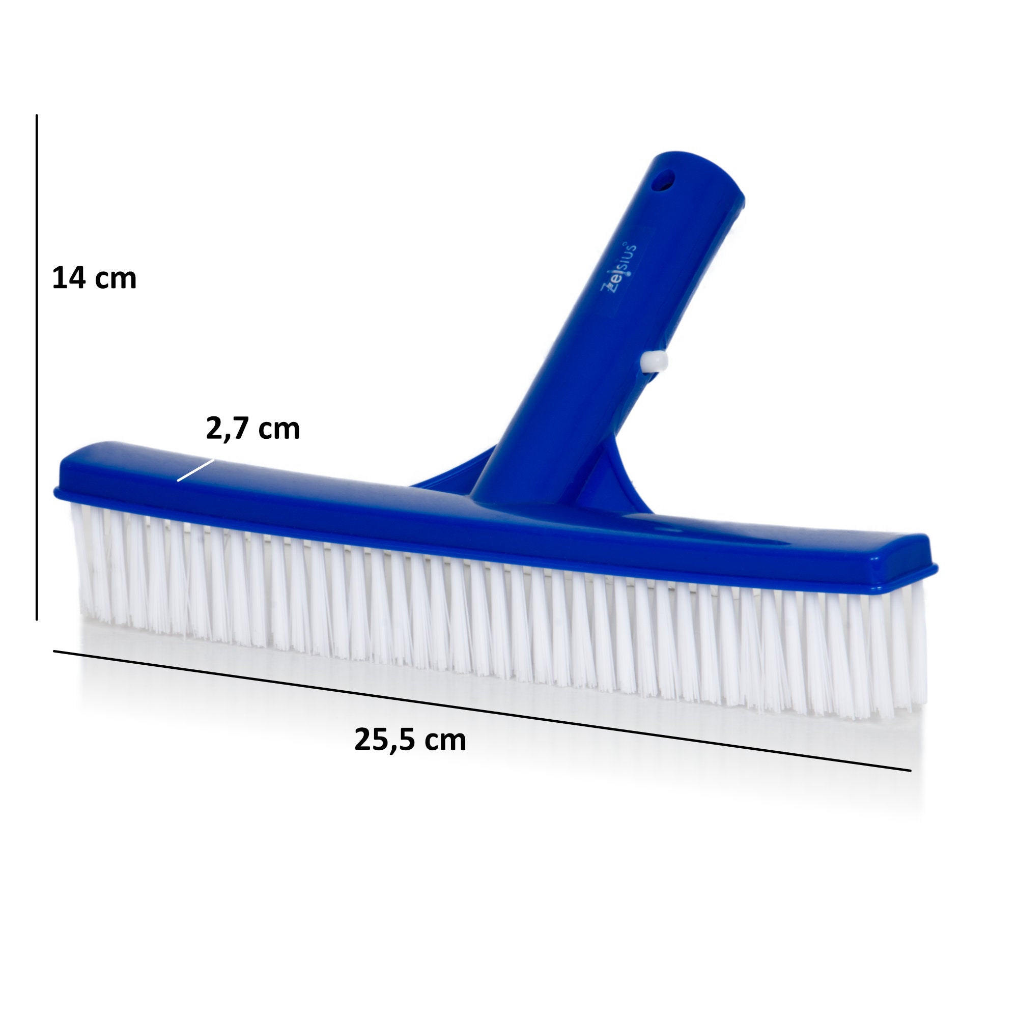 Kit de nettoyage de piscine 7 pièces, comprenant brosses, thermomètre et épuisette