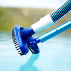 Kit de nettoyage de piscine 7 pièces, comprenant brosses, thermomètre et épuisette