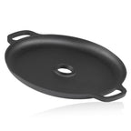 Plancha, Ø 34,5 cm, en fonte