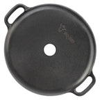 Plancha, Ø 34,5 cm, en fonte