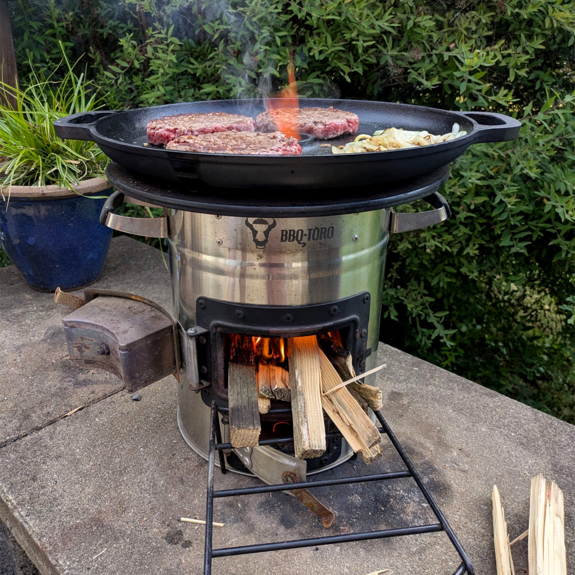 Plancha, Ø 34.5cm, cast iron