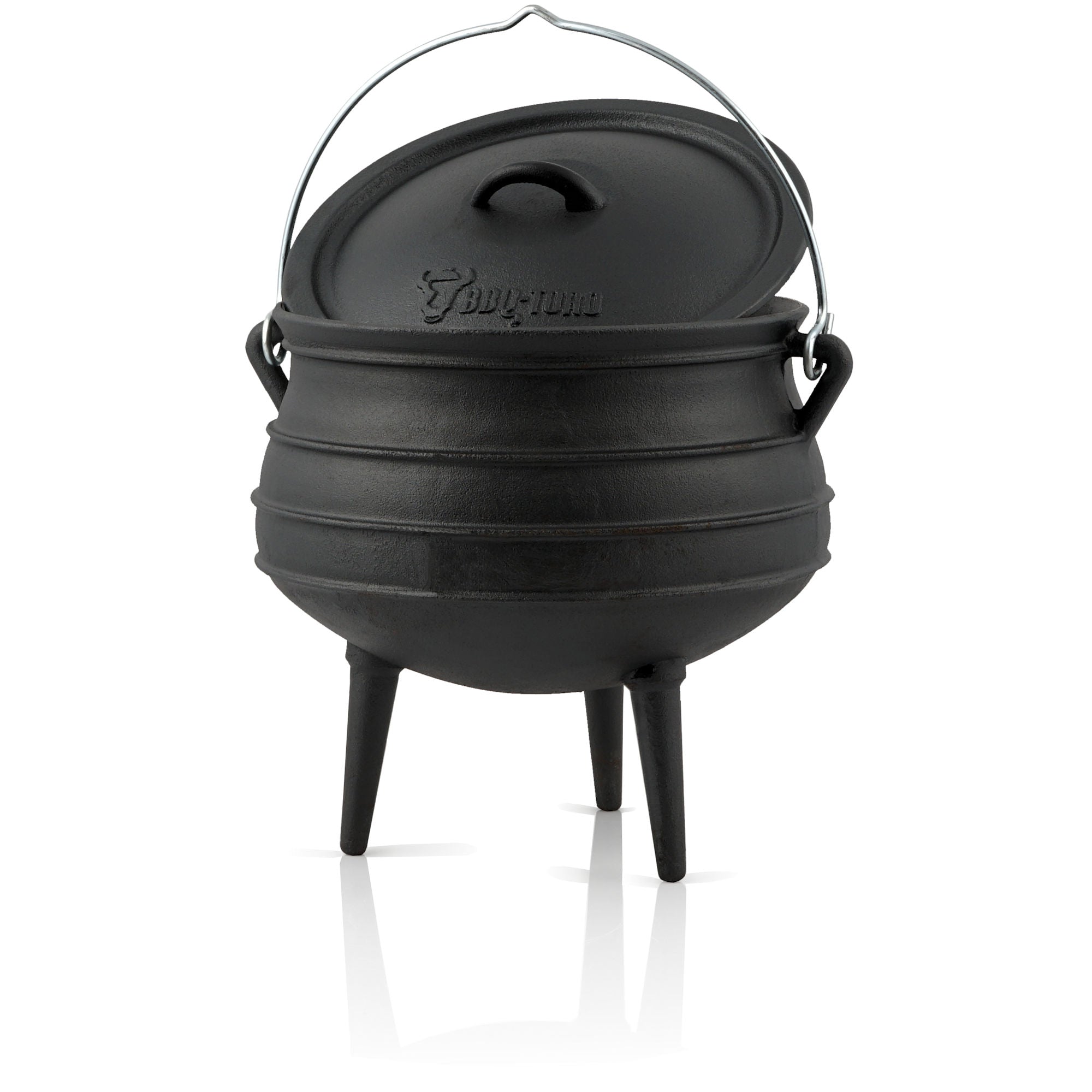 Potjie, South African cooking pot, cast iron
