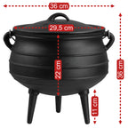 Potjie, marmite sud-africaine en fonte