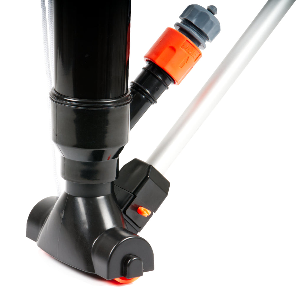 Aspirateur de piscine, comprenant une perche télescopique, aspirateur de piscine pour tuyau d'arrosage, aspirateur Venturi, sans électricité