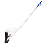 Pool vacuum cleaner, including telescopic pole, pool vacuum cleaner for garden hose, venturi vacuum cleaner, no electricity required