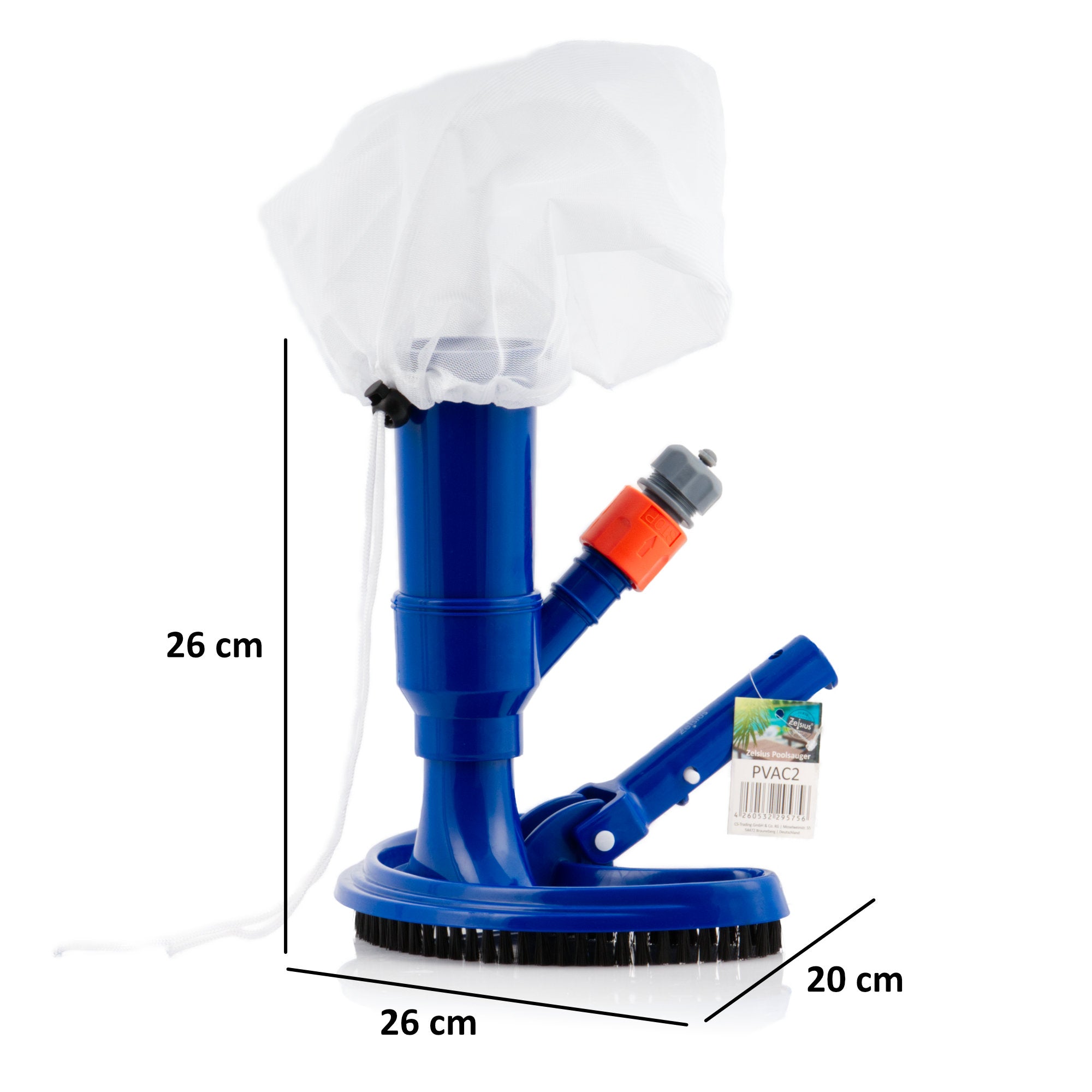 Aspirateur de piscine avec brosse, aspirateur Venturi pour tuyau d'arrosage