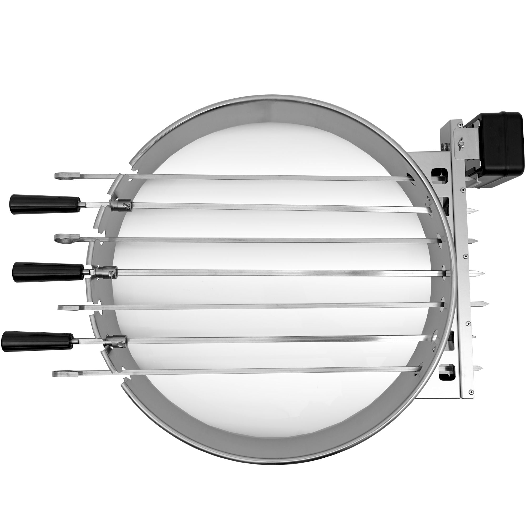 Grillspieß Set, für Ø 57 cm Kugelgrill, 7 Edelstahl Spieße