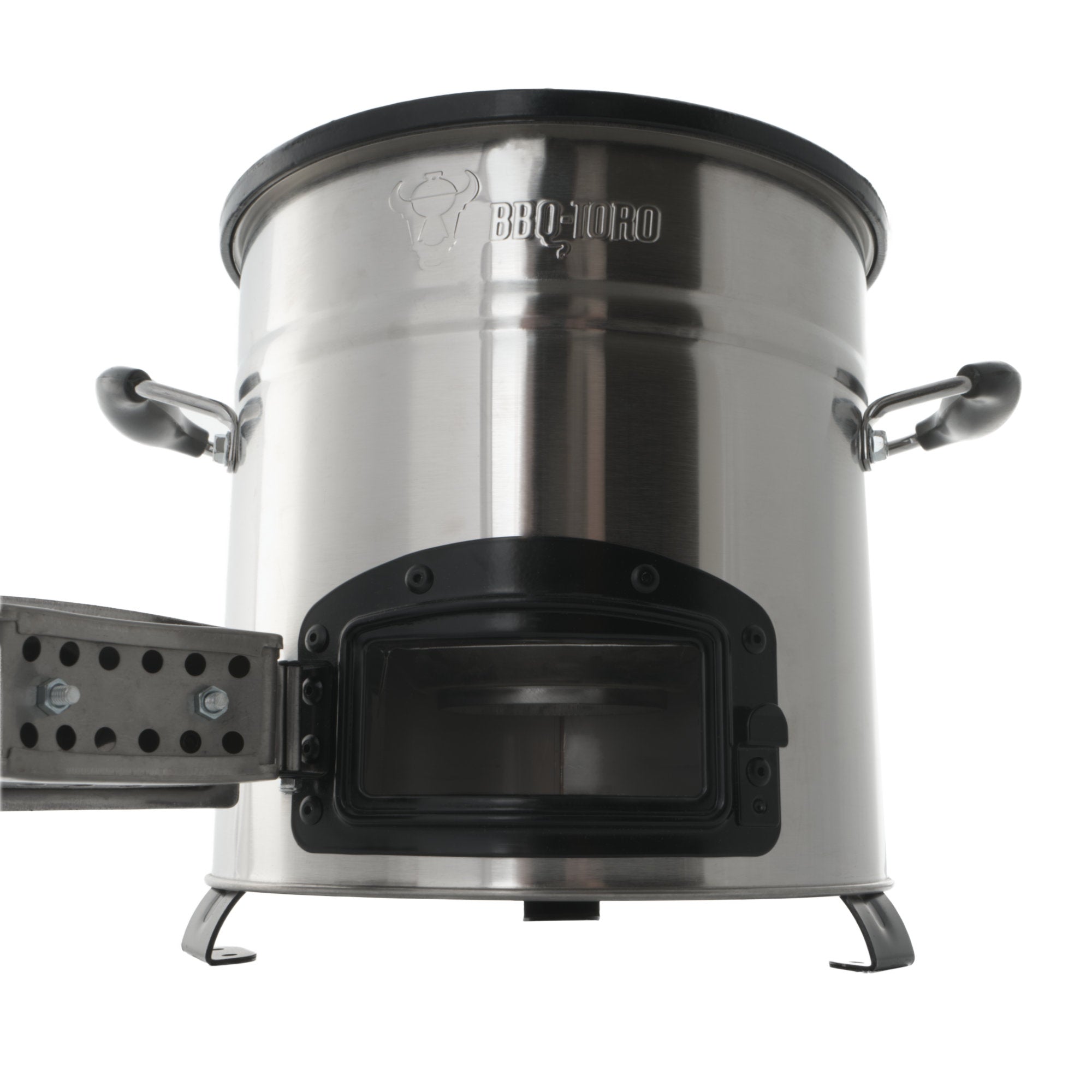 Raketenofen "RAKETE #3", Edelstahl, Rocket Stove inkl. USB Kabel und Stecker