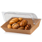 Rattan Brotkorb, 54 x 36 x 26 cm, inkl. Rolltop