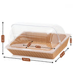 Rattan Brotkorb, 54 x 36 x 26 cm, inkl. Rolltop