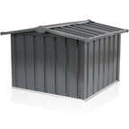 Garage pour tondeuse robotisée, en métal, 86,5 x 88 x 60 cm