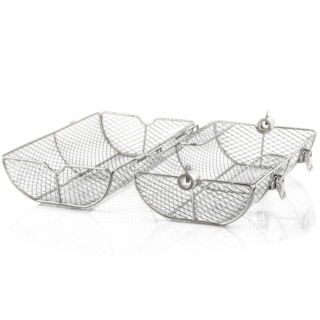 Grill carousel for rotisserie spits, stainless steel, 42.5 x 21 cm