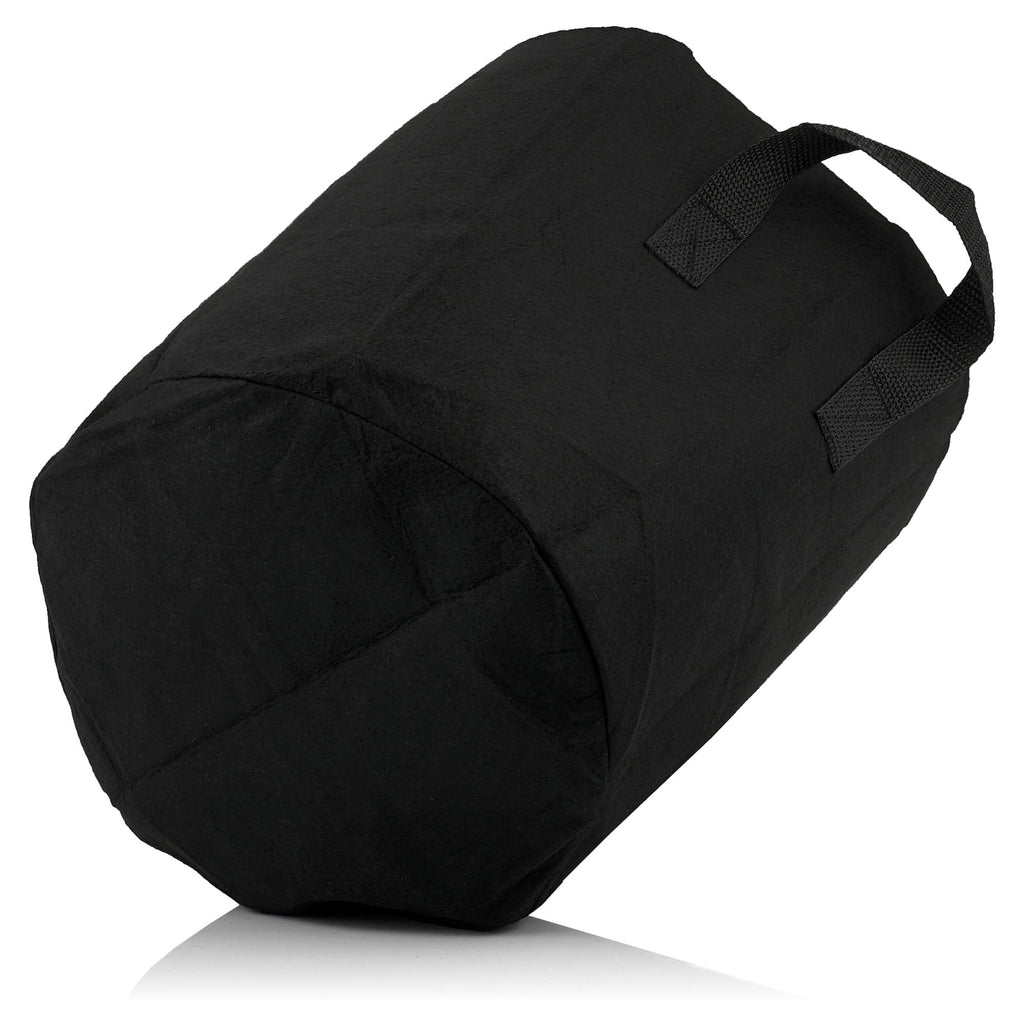 Sacs de plantation, lot de 5, respirants, noirs