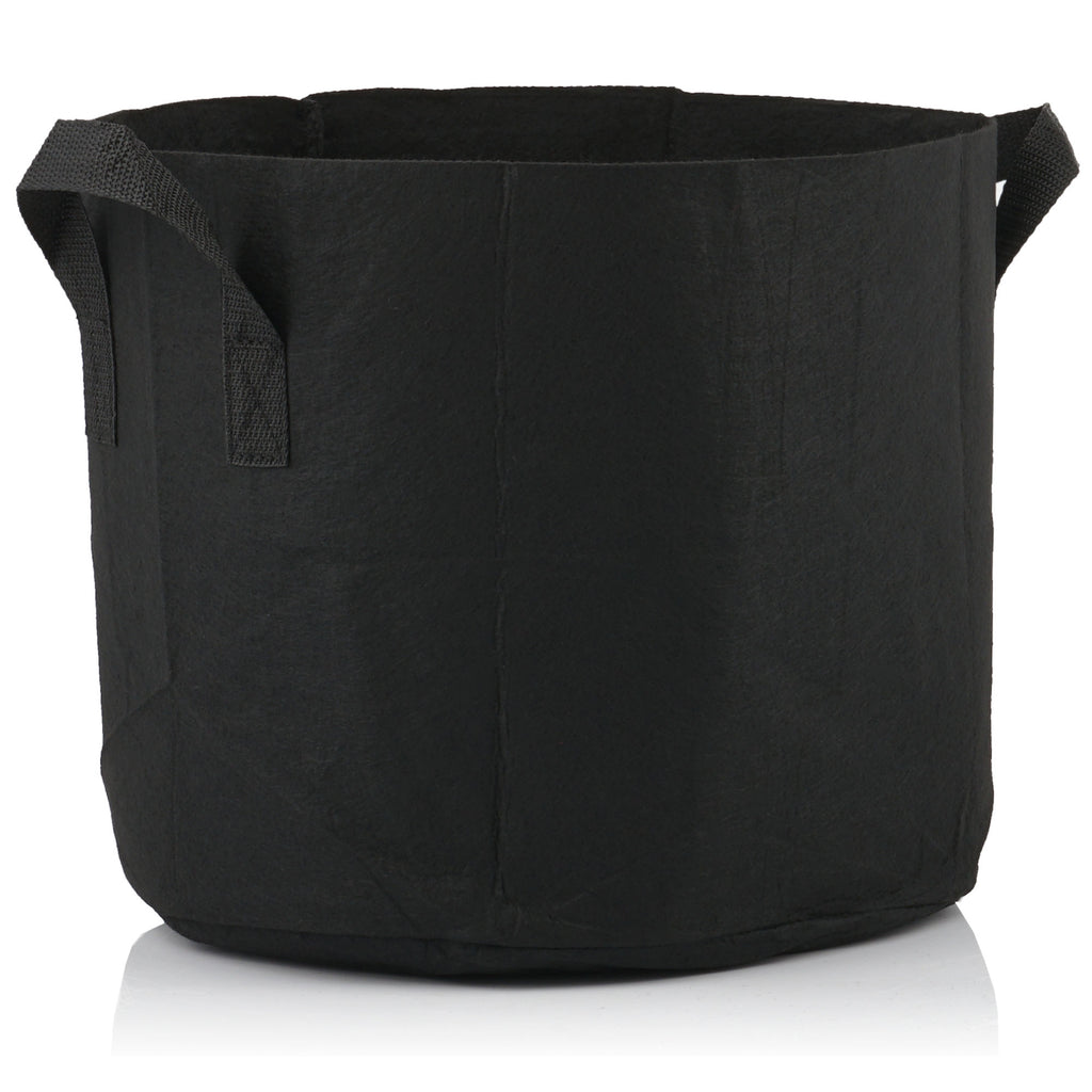 Sacs de plantation, lot de 5, respirants, noirs