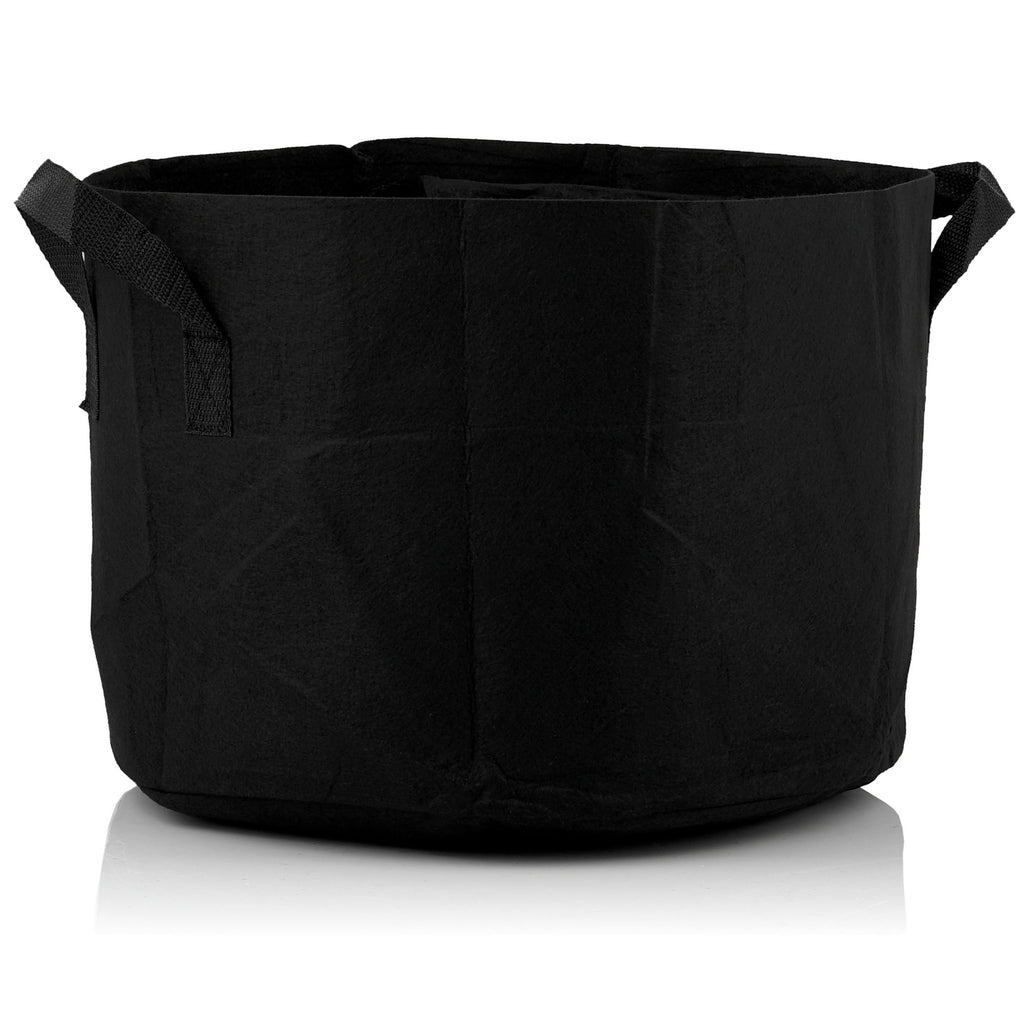 Sacs de plantation, lot de 5, respirants, noirs