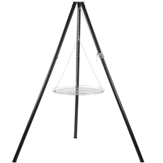 Dreibein Grill mit Grillrost Ø 56 cm, 165 cm