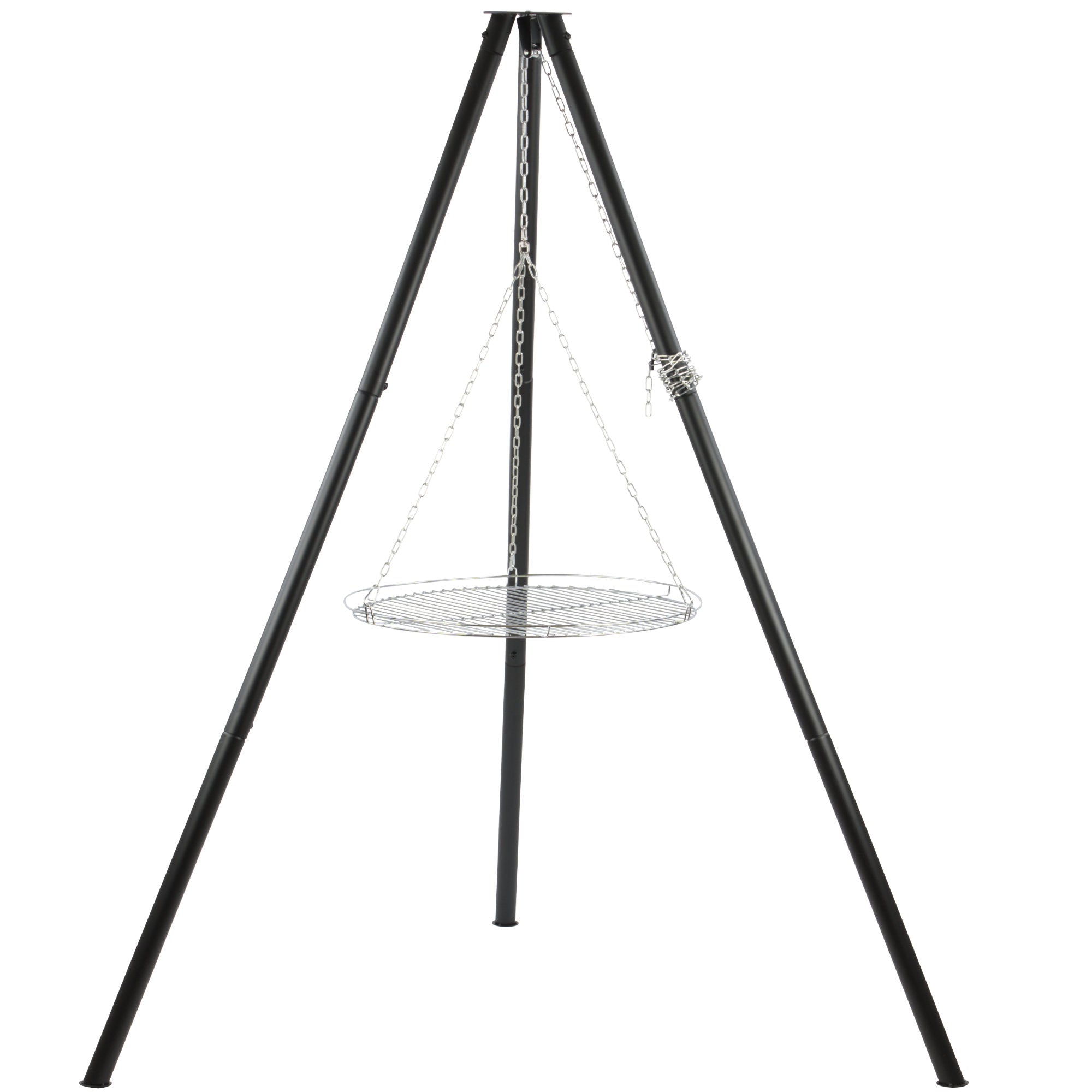 Dreibein Grill mit Grillrost Ø 56 cm, 165 cm