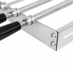 Grillaufsatz, 10 Spieße, 70 x 27-40 cm, Edelstahl, inkl. Motor links