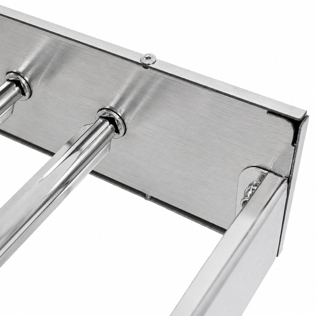 Grillaufsatz, 10 Spieße, 70 x 27-40 cm, Edelstahl, inkl. Motor links