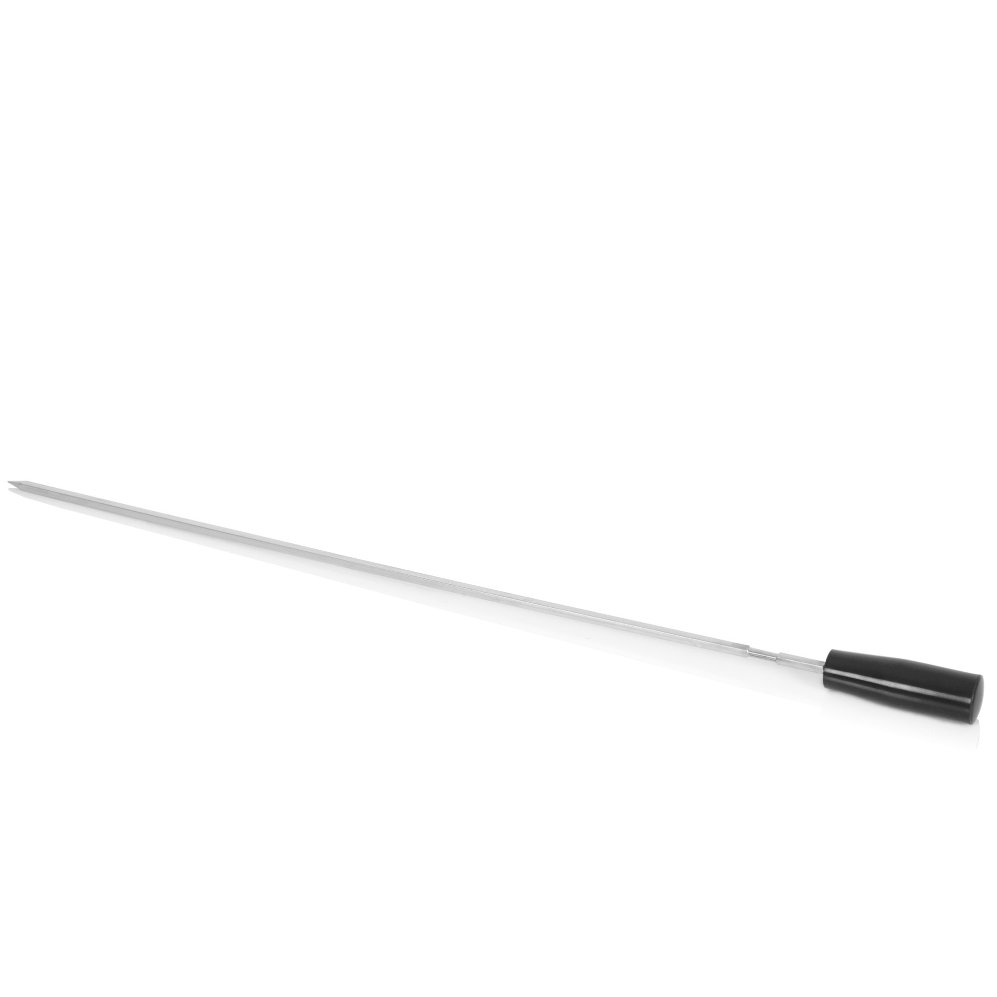 Grill skewers for rotisserie skewers, set of 10, each 54 cm long