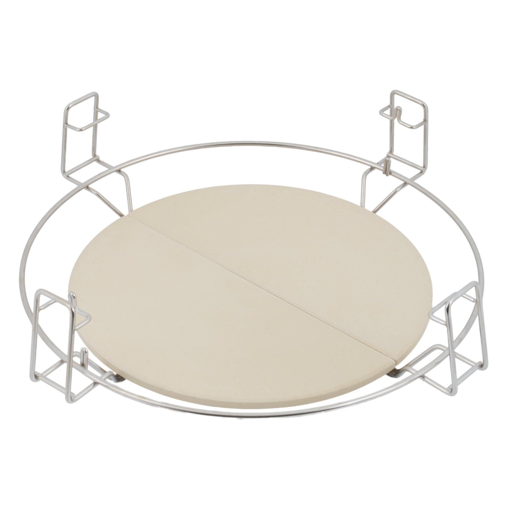 Smoker system for Ø 57 cm kettle grill, Ø 54 cm, 3 levels, stainless steel