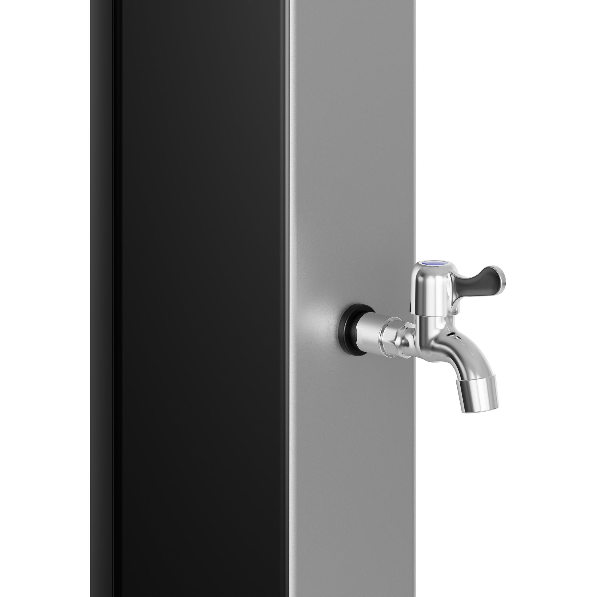 Solardusche "Taree", 60 Liter, inkl. Wasserhahn und Fußdusche