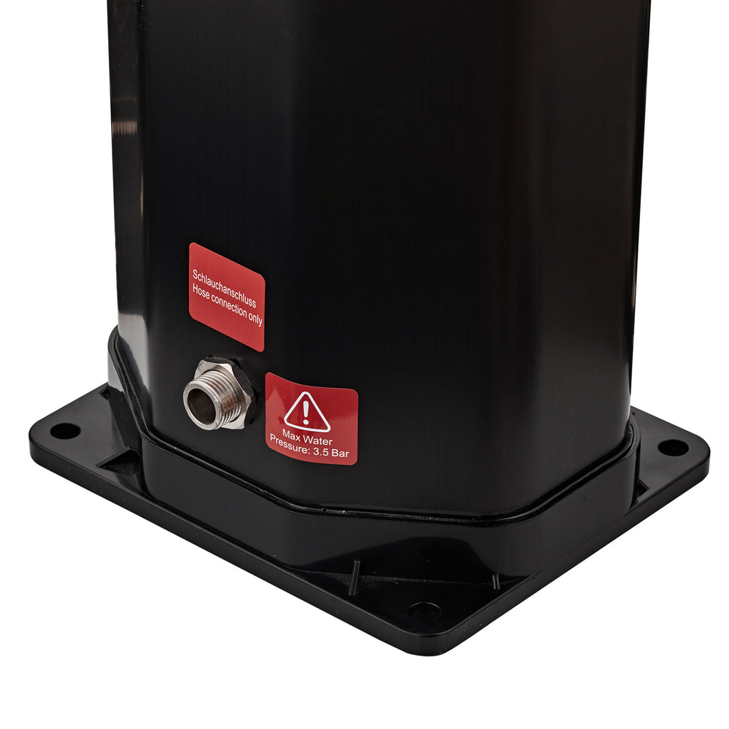 Douche solaire « Taree », 60 litres, comprenant robinet et douchette pour les pieds