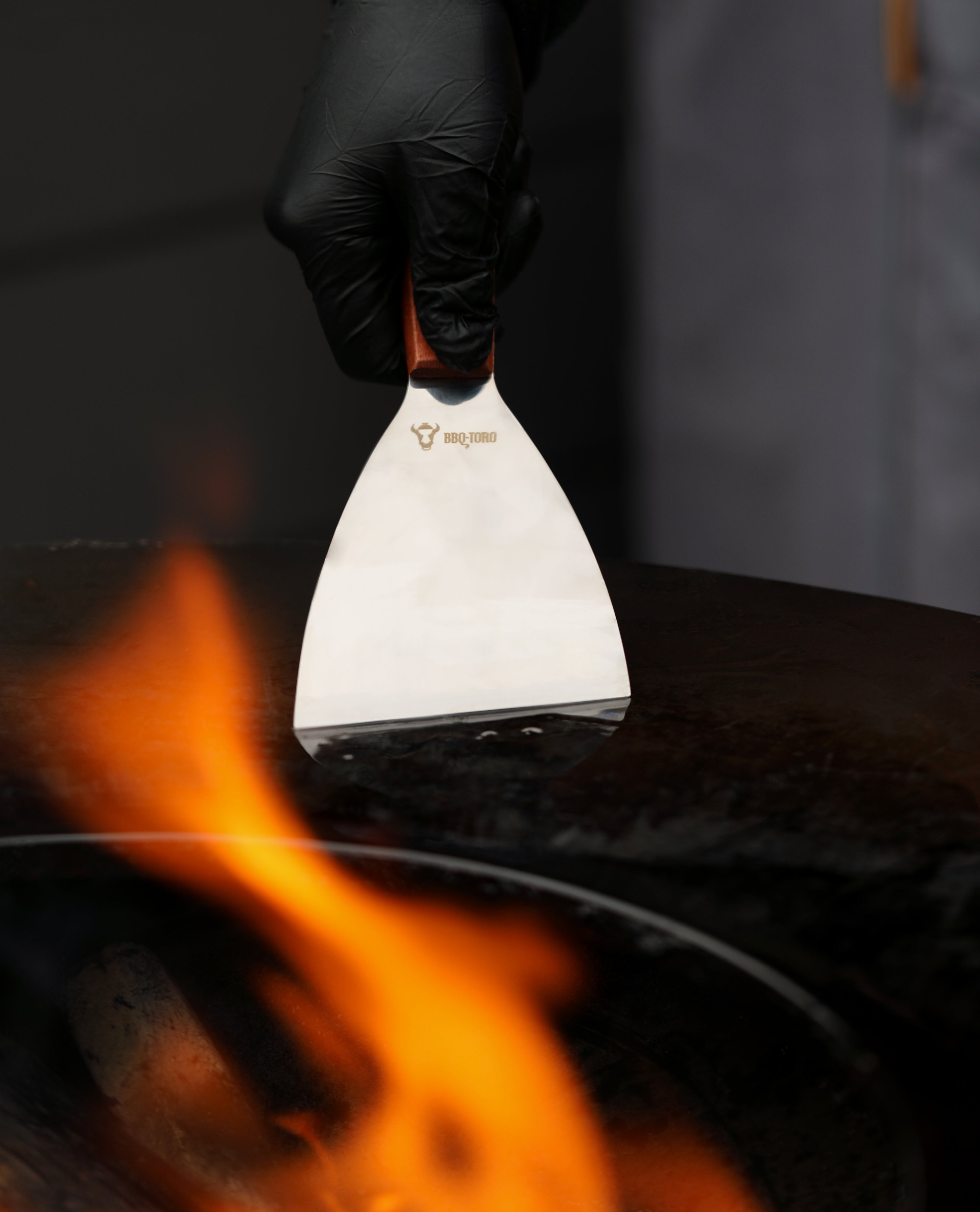 Plancha accessories, 9-piece, stainless steel