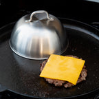 Ensemble Smash Burger, 4 pièces, comprenant des cloches à hamburger, un pilon et une spatule.