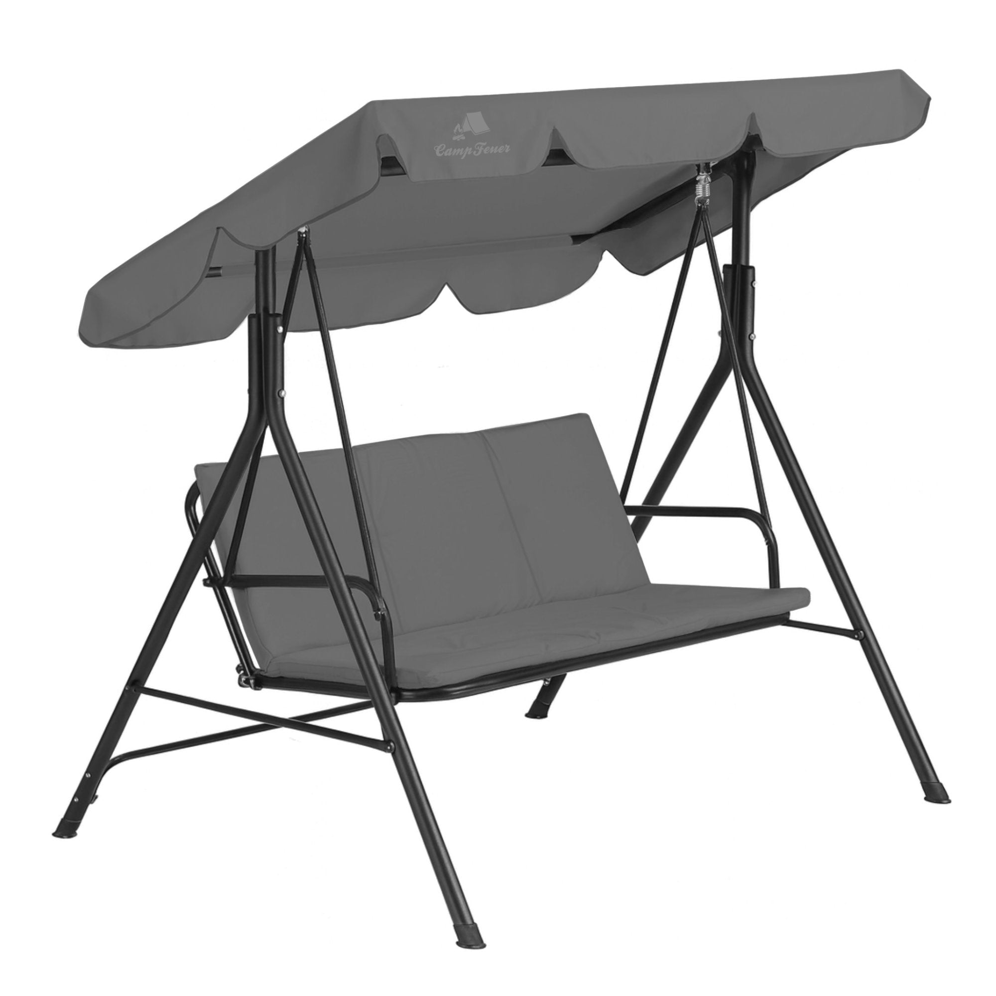 Hollywood swing, load capacity up to 250 kg, including sunshade.