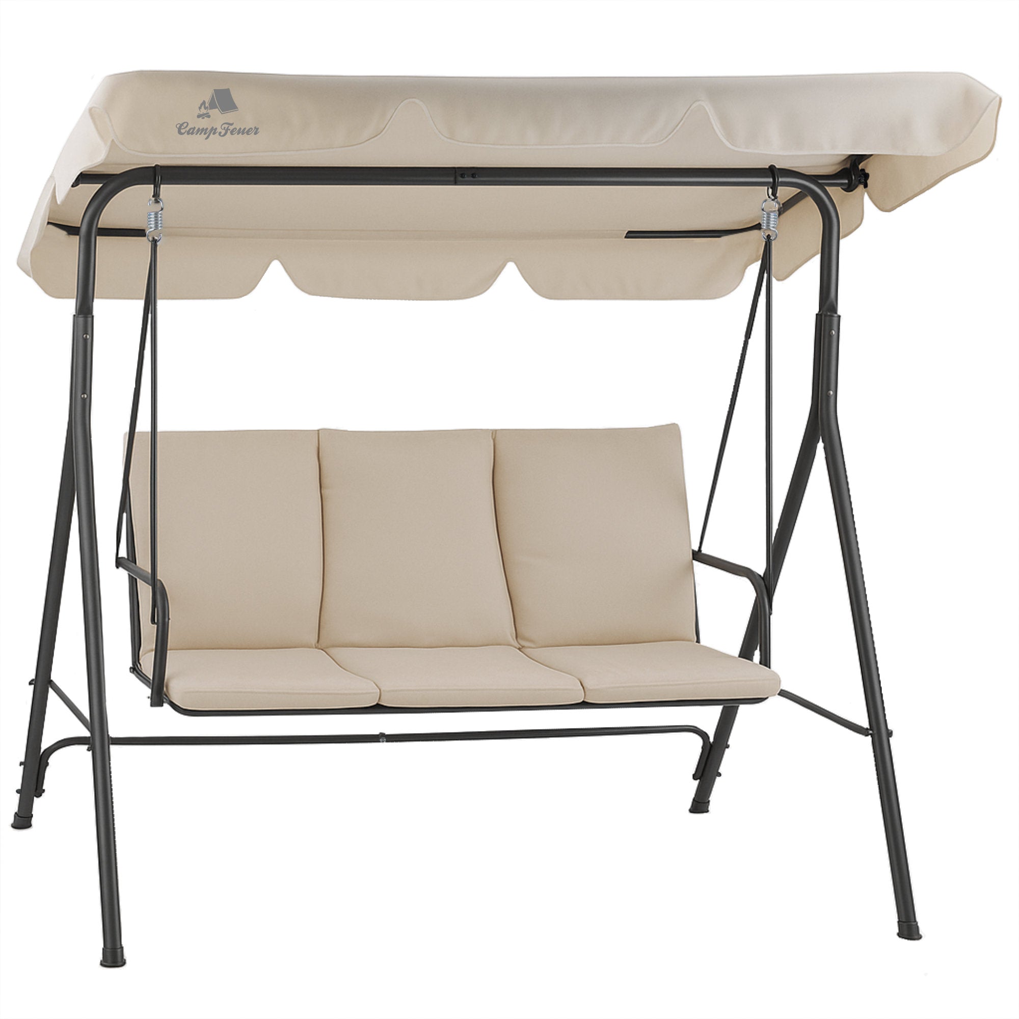 Hollywood swing, load capacity up to 250 kg, including sunshade.
