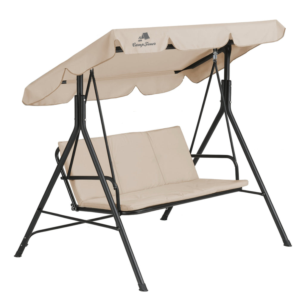 Hollywood swing, load capacity up to 250 kg, including sunshade.