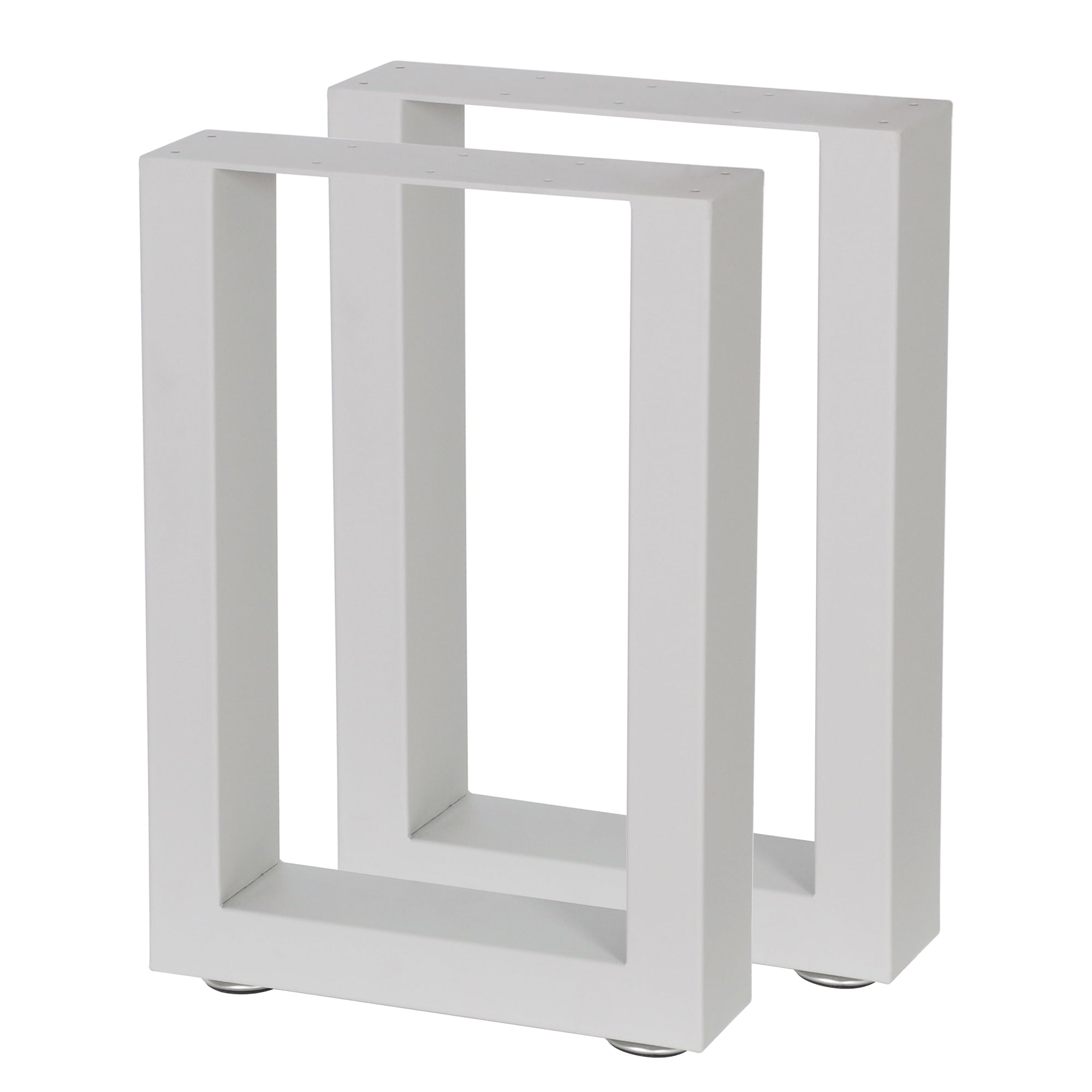 Pieds de table, lot de 2, 30 x 43 cm, métal