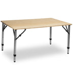 Table de camping en bambou, pliable