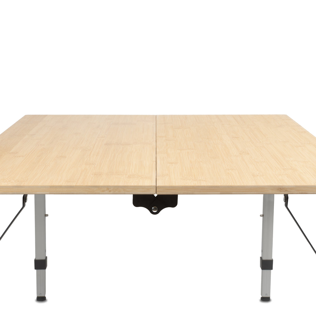 Campingtisch, Bambus, faltbar