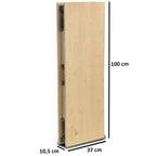 Table de camping en bambou, pliable