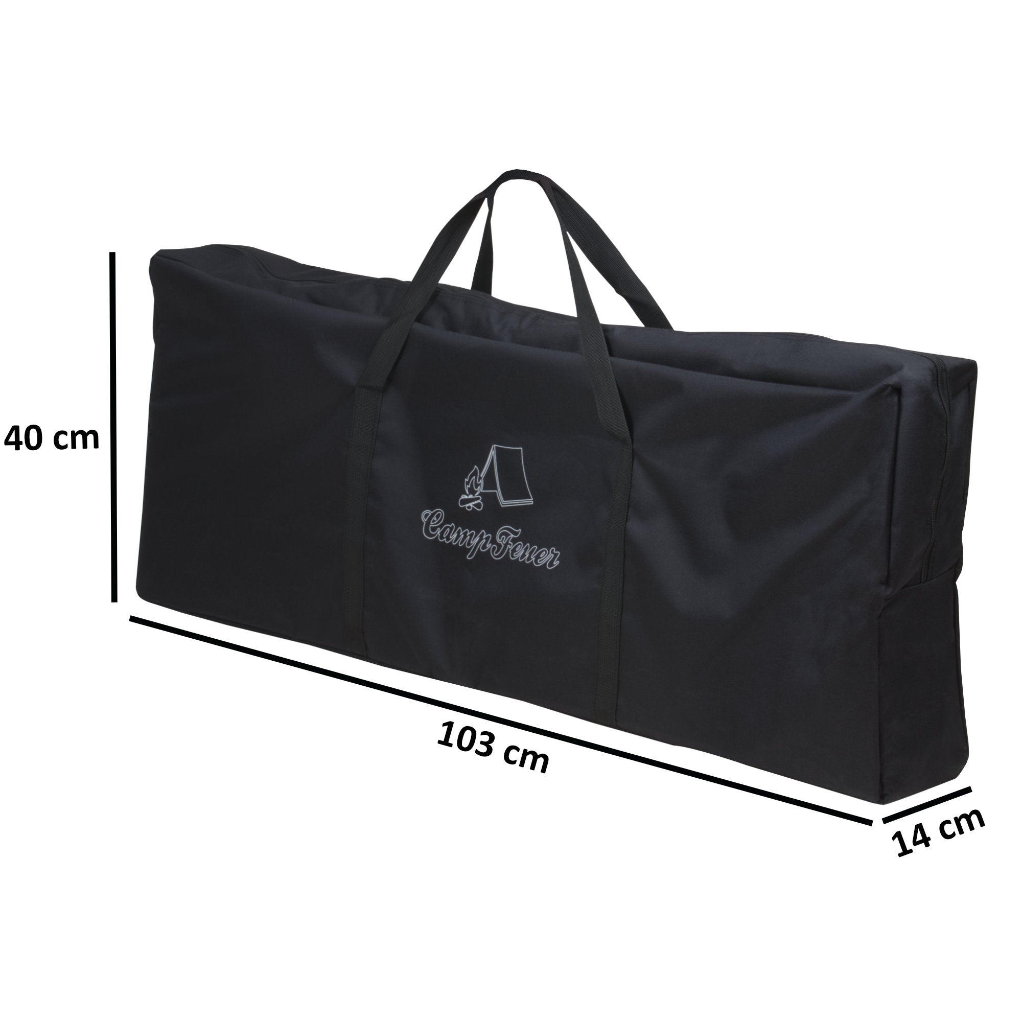 Campingtisch, Bambus, faltbar