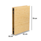 Table de camping en bambou, pliable
