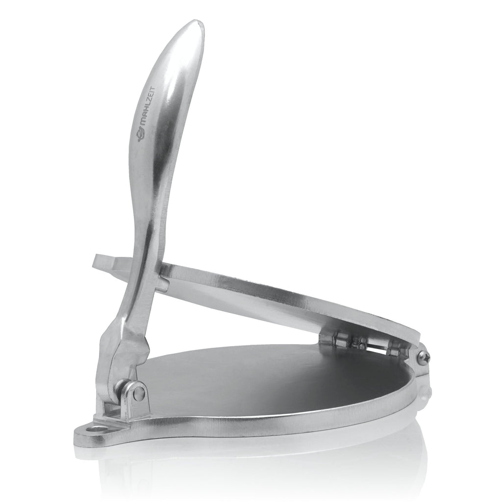 Presse à tortillas, Ø 20 cm, en aluminium, avec papier sulfurisé