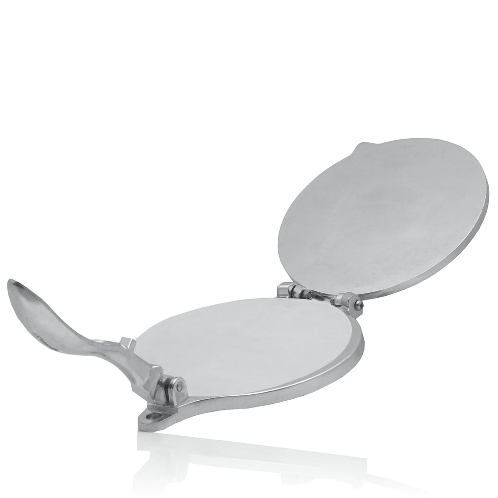 Presse à tortillas, Ø 20 cm, en aluminium, avec papier sulfurisé