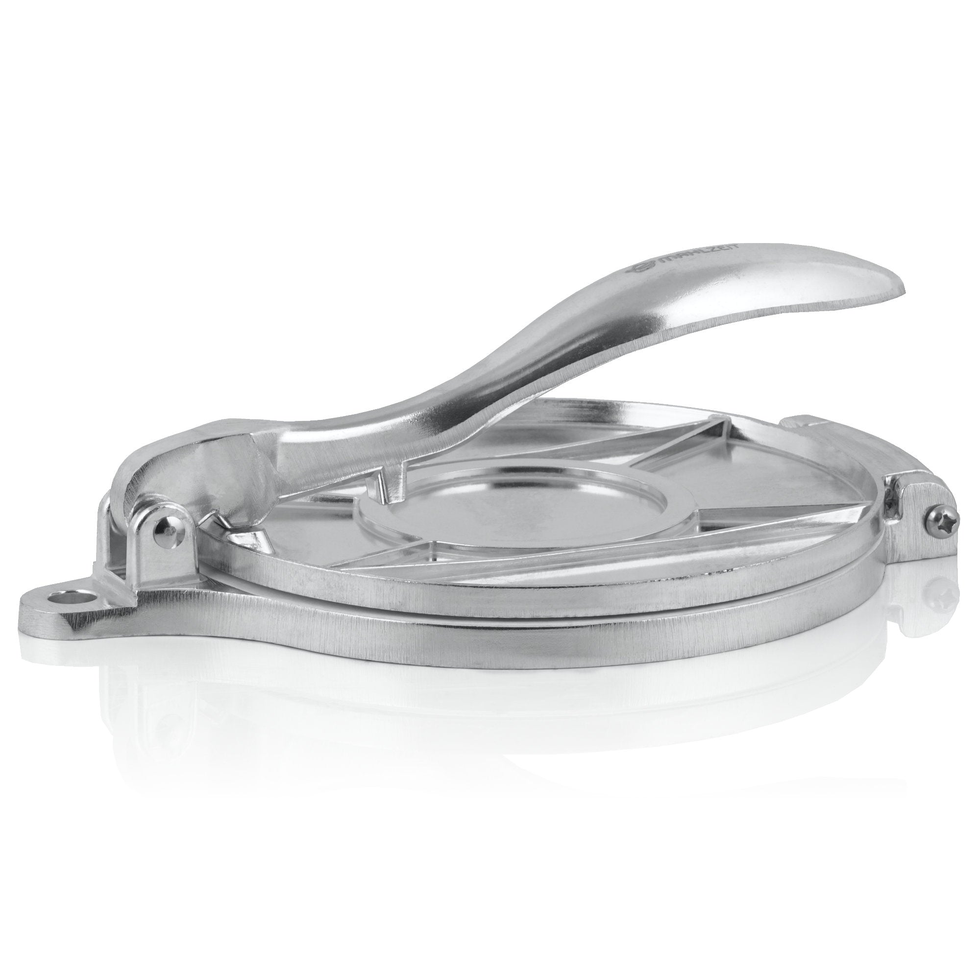 Presse à tortillas, Ø 20 cm, en aluminium, avec papier sulfurisé