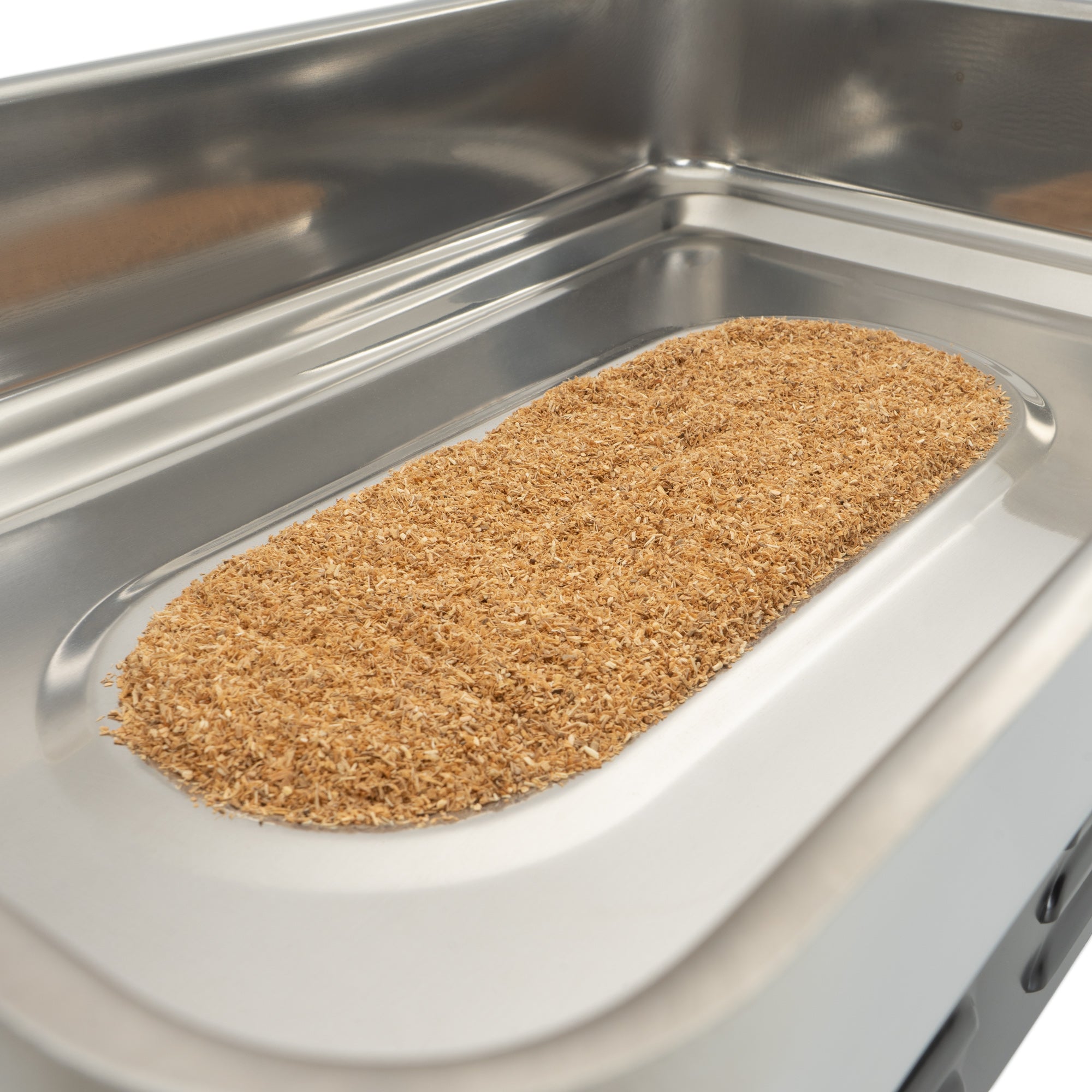 Tabletop smoker, stainless steel