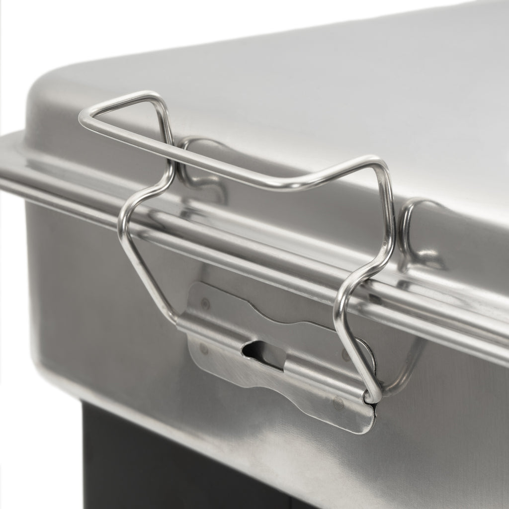 Tabletop smoker, stainless steel
