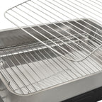 Tabletop smoker, stainless steel