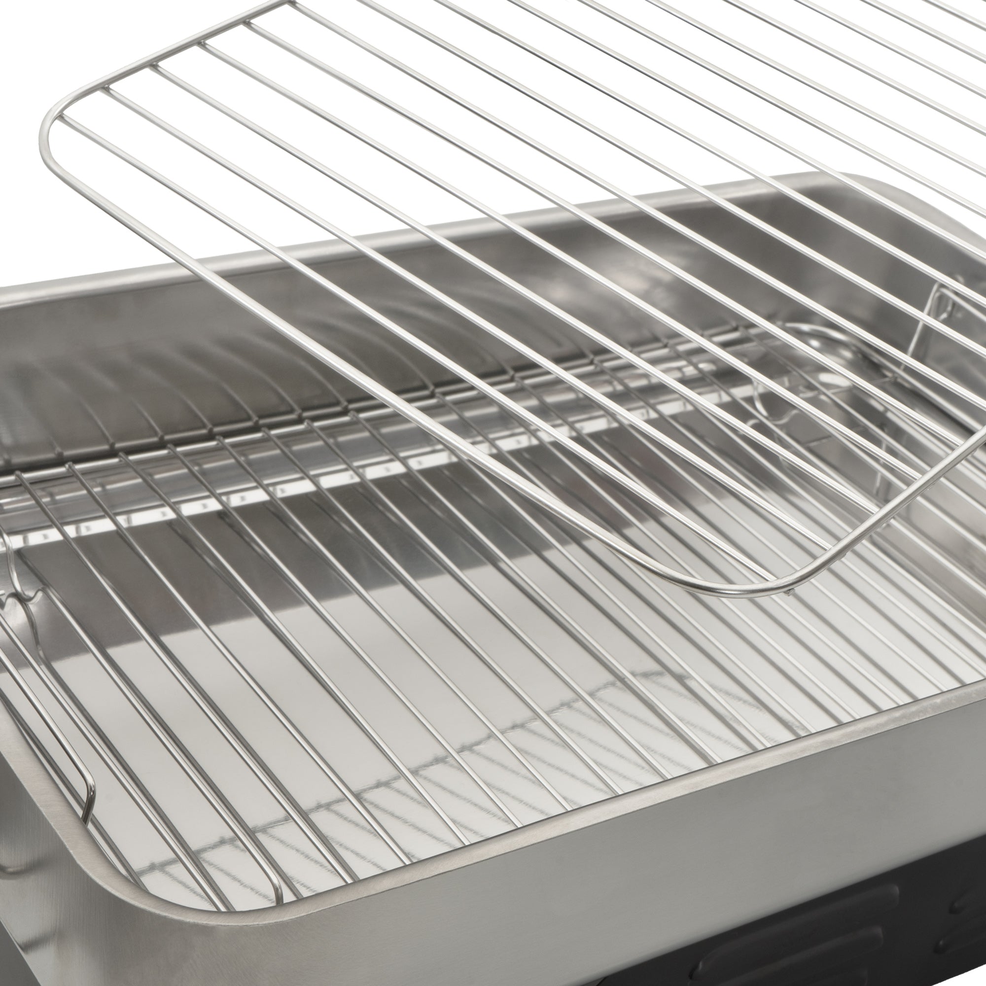 Tabletop smoker, stainless steel